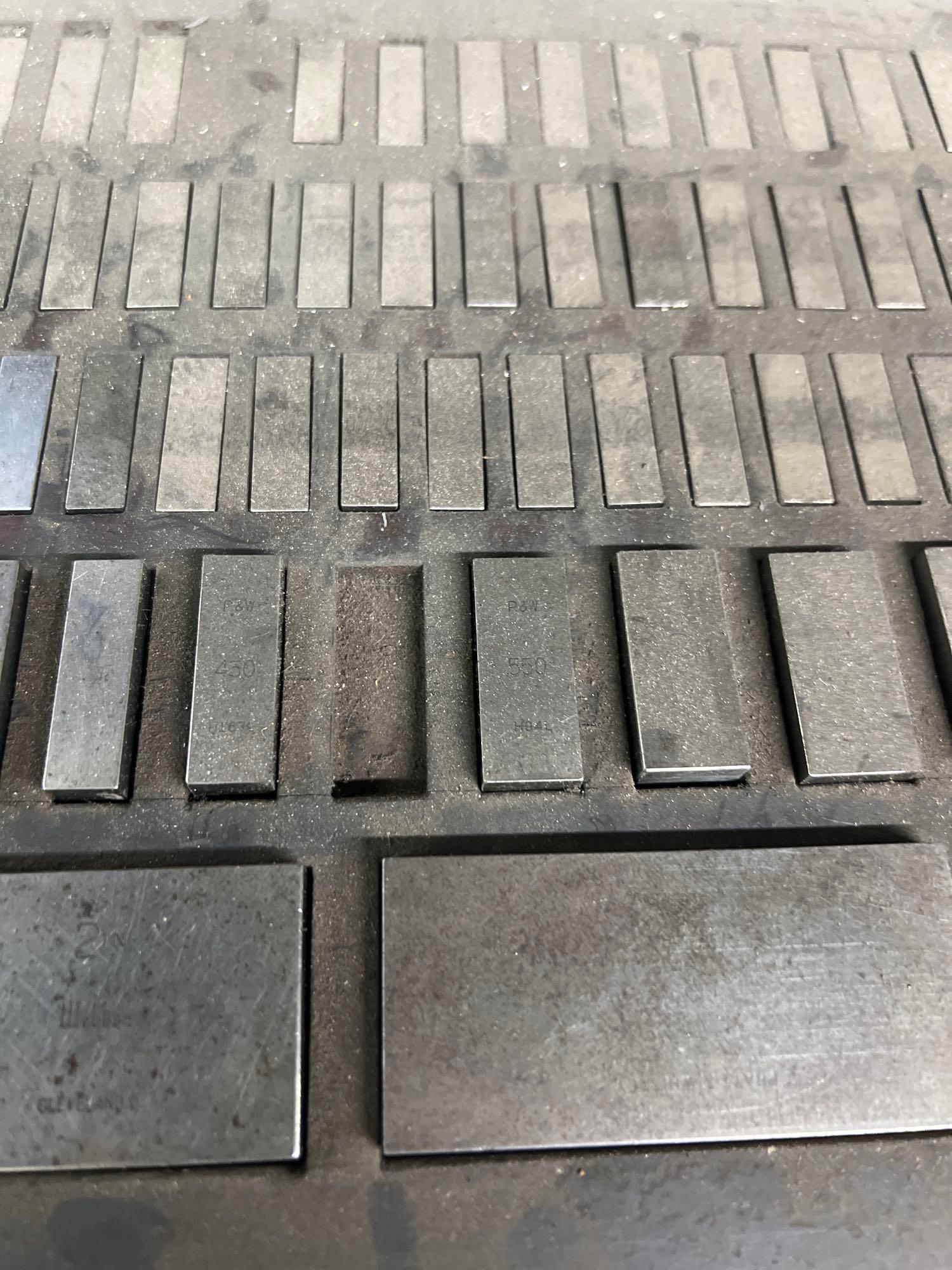 Pratt & Whitney Precision Gage Block Set