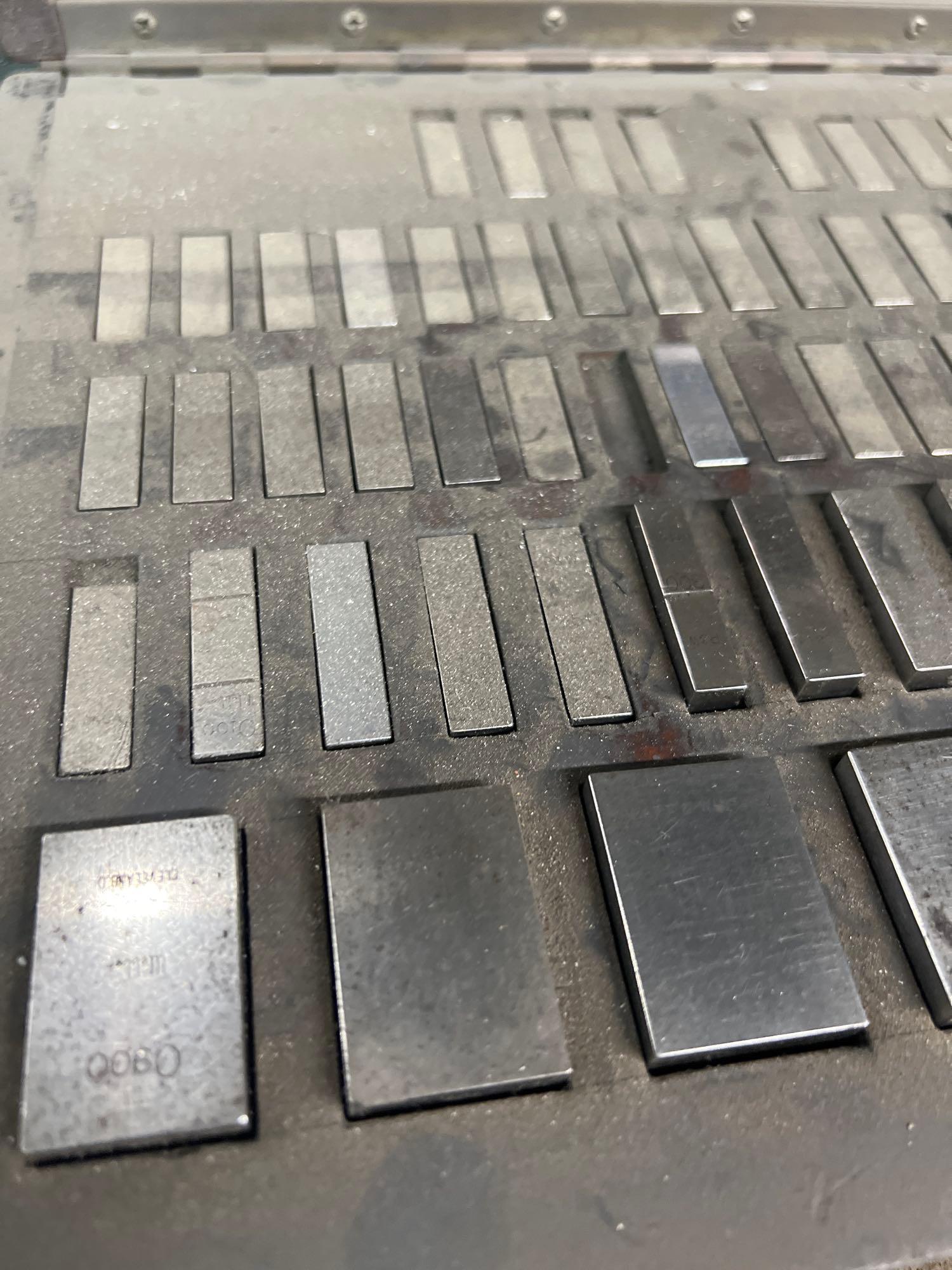 Pratt & Whitney Precision Gage Block Set