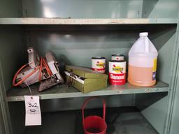 Skill Saw, Torch, Sunoco Oil Cans