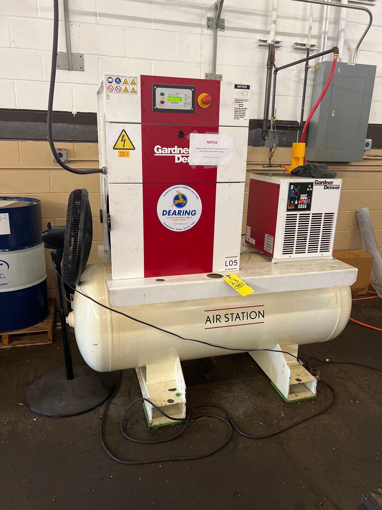 Garner Denver L05 Whole Shop Air Compressor