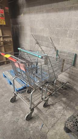 Shopping Carts Bid X2