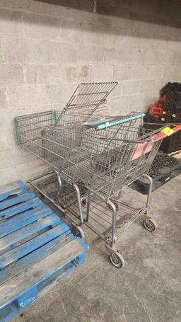 Shopping Carts Bid X2