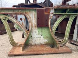 Garner Machine Works Heavy Industrial Cast Iron Base