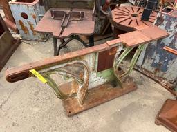 Garner Machine Works Heavy Industrial Cast Iron Base