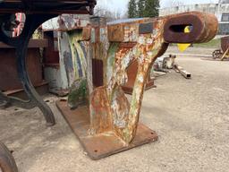 Garner Machine Works Heavy Industrial Cast Iron Base