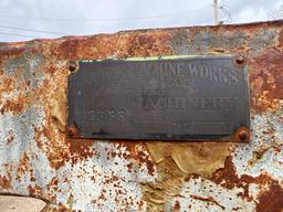 Garner Machine Works Heavy Industrial Cast Iron Base