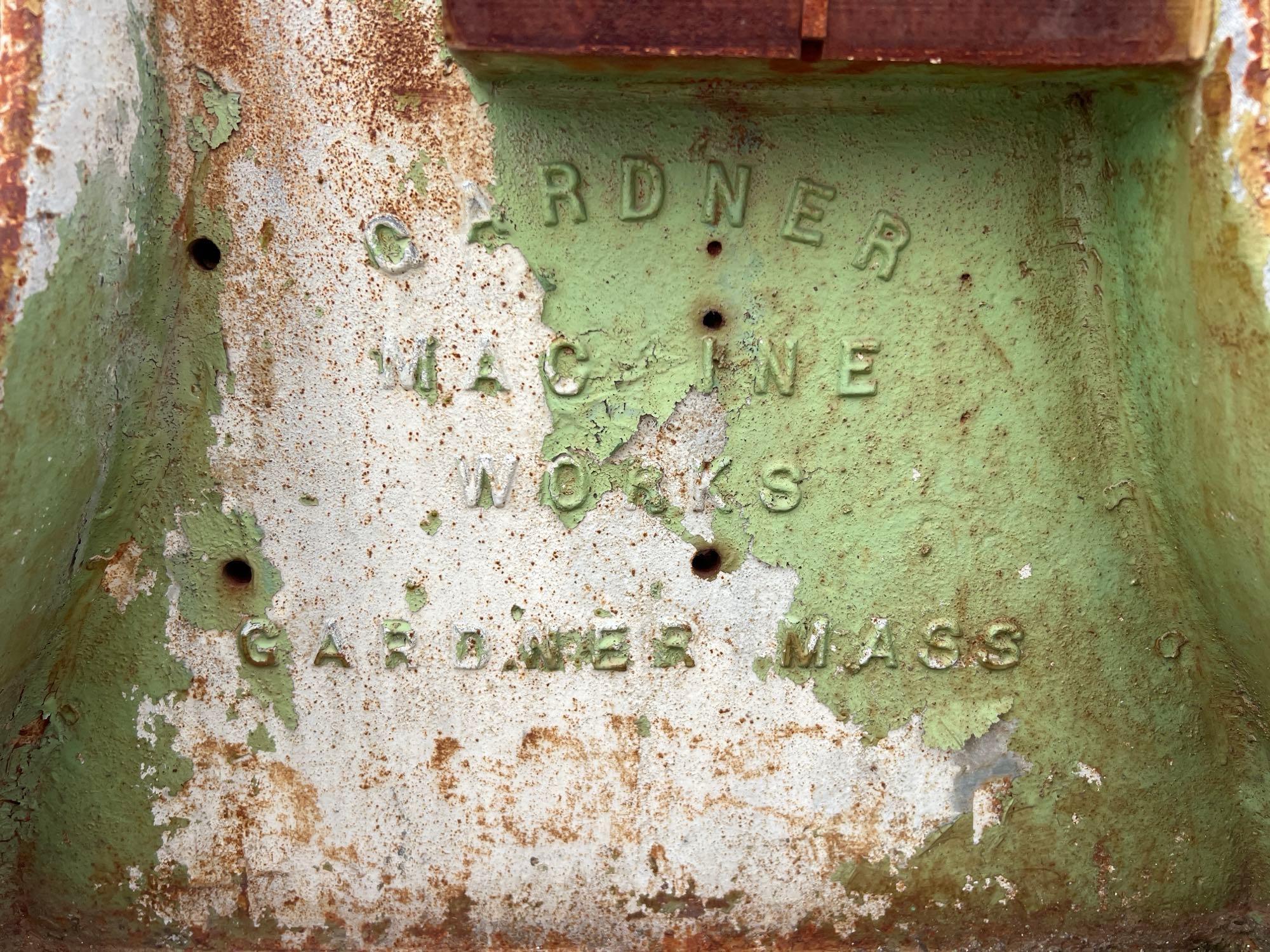 Garner Machine Works Heavy Industrial Cast Iron Base