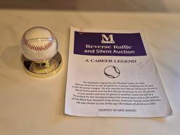 Cleveland Indians Jim "Mudcat" Grant Signed Baseball