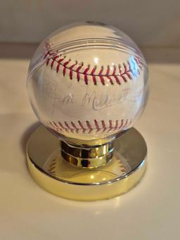 Cleveland Indians Jim "Mudcat" Grant Signed Baseball