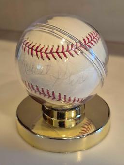 Cleveland Indians Jim "Mudcat" Grant Signed Baseball