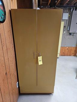 Metal Storage Cabinet - Contents not included.