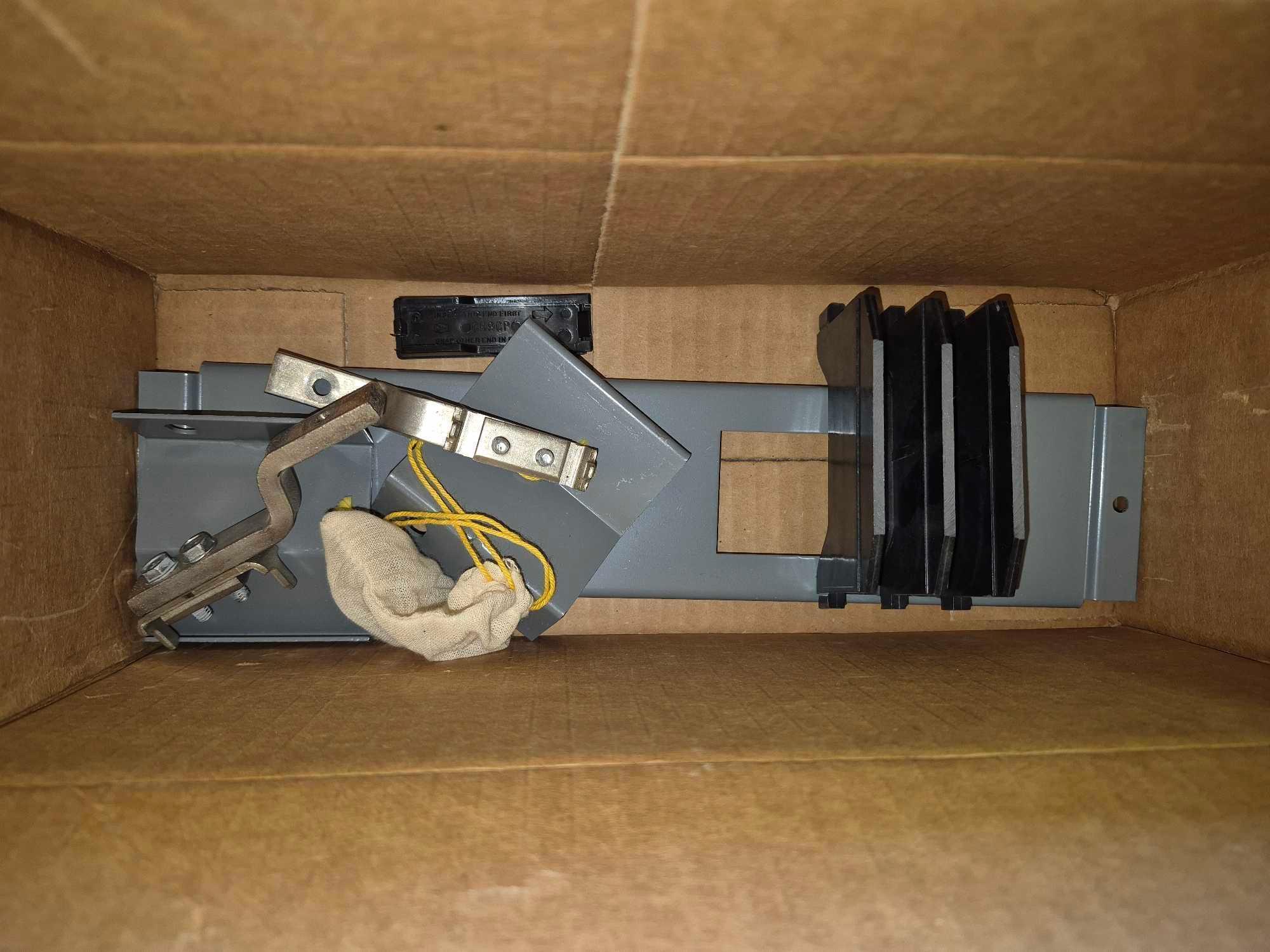 Top Shelf Contents - Cutler-Hammer Eaton Electrical Panels, Breaker Kit, & Other Related Hardware