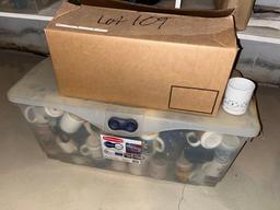 Large Assortment of Glass Mugs
