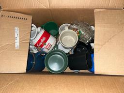 Large Assortment of Glass Mugs