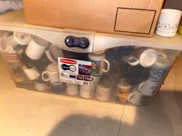 Large Assortment of Glass Mugs