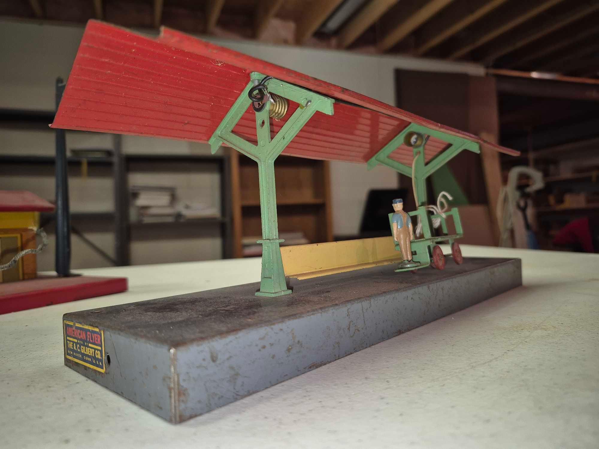 American Flyer #237 Station Set and #133 Flyerville Station with Boxes