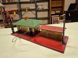 American Flyer #237 Station Set and #133 Flyerville Station with Boxes