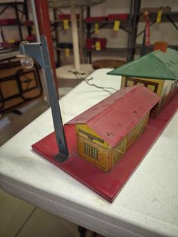 American Flyer #237 Station Set and #133 Flyerville Station with Boxes