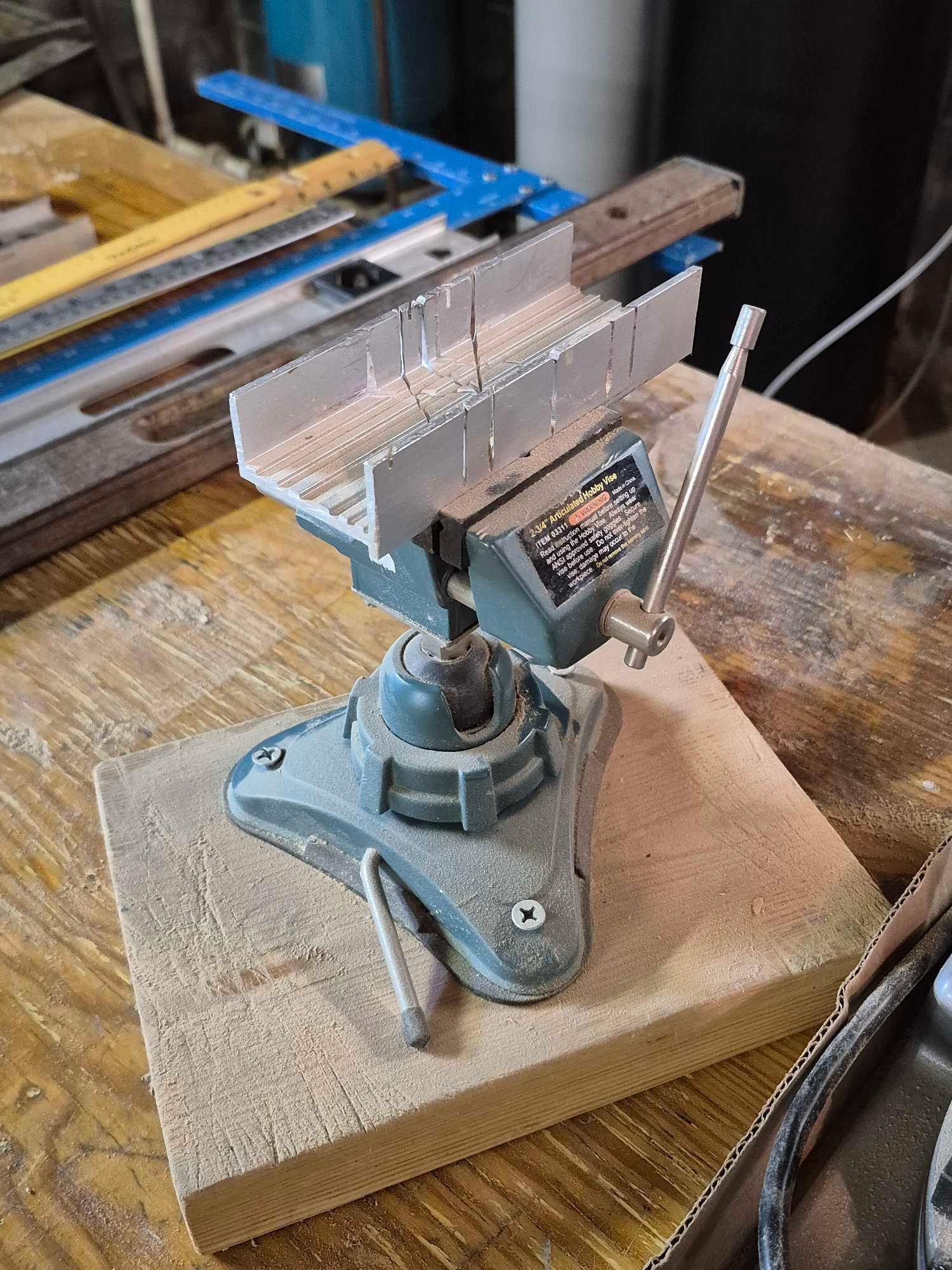 Hobby Vise & Proxxon Miniature Chop Saw