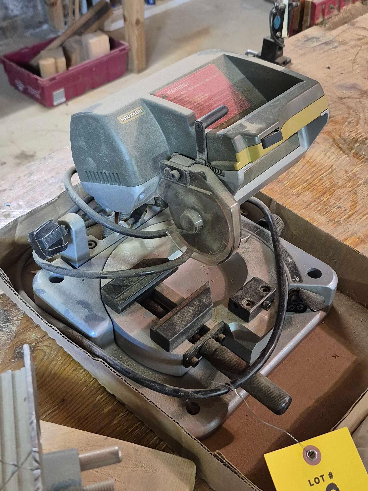 Hobby Vise & Proxxon Miniature Chop Saw