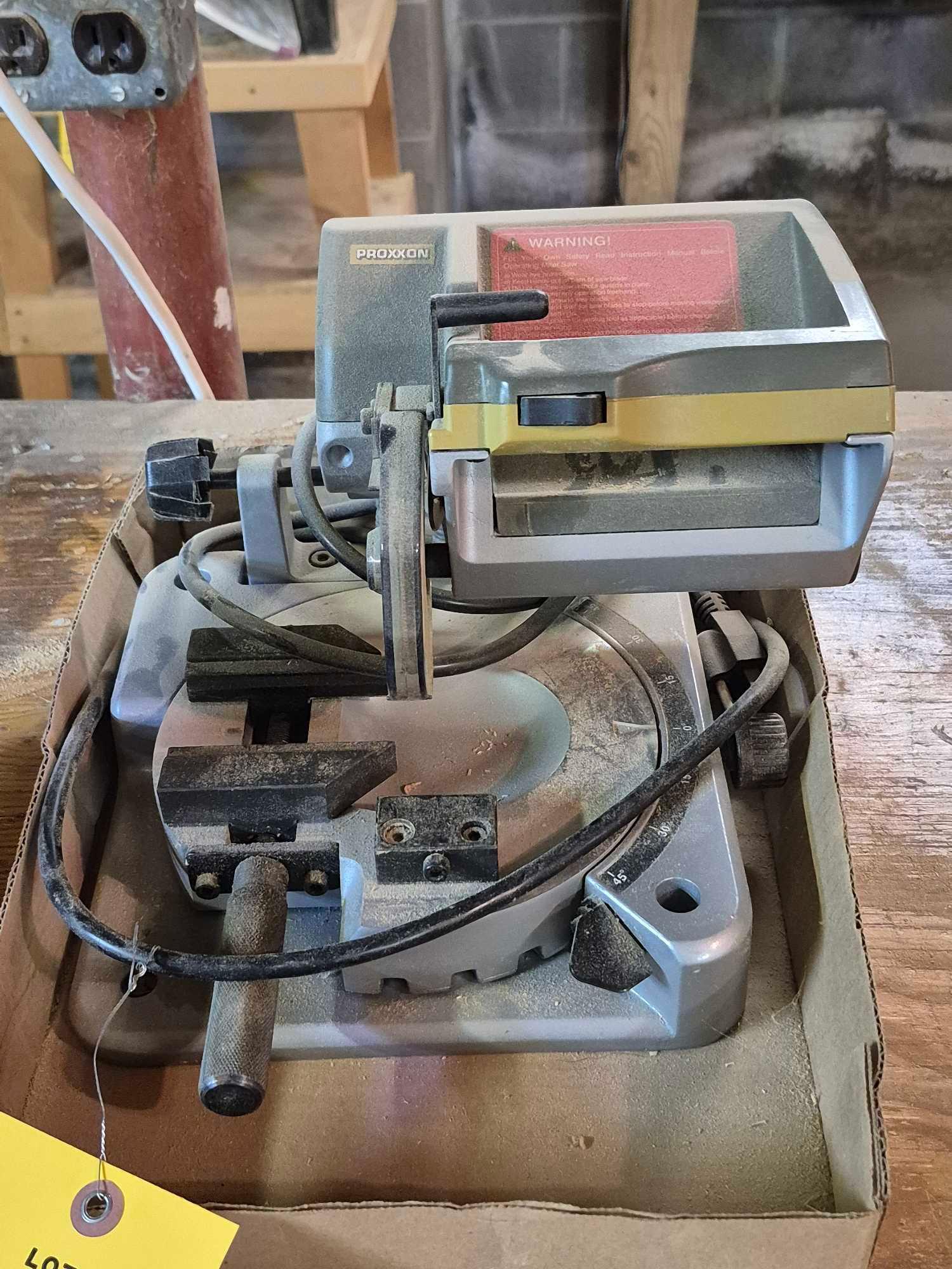 Hobby Vise & Proxxon Miniature Chop Saw