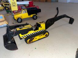(2) Tin Tonka Trucks