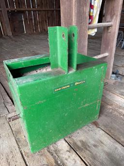 John Deere iMatch 3pt counter weight