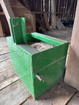 John Deere iMatch 3pt counter weight