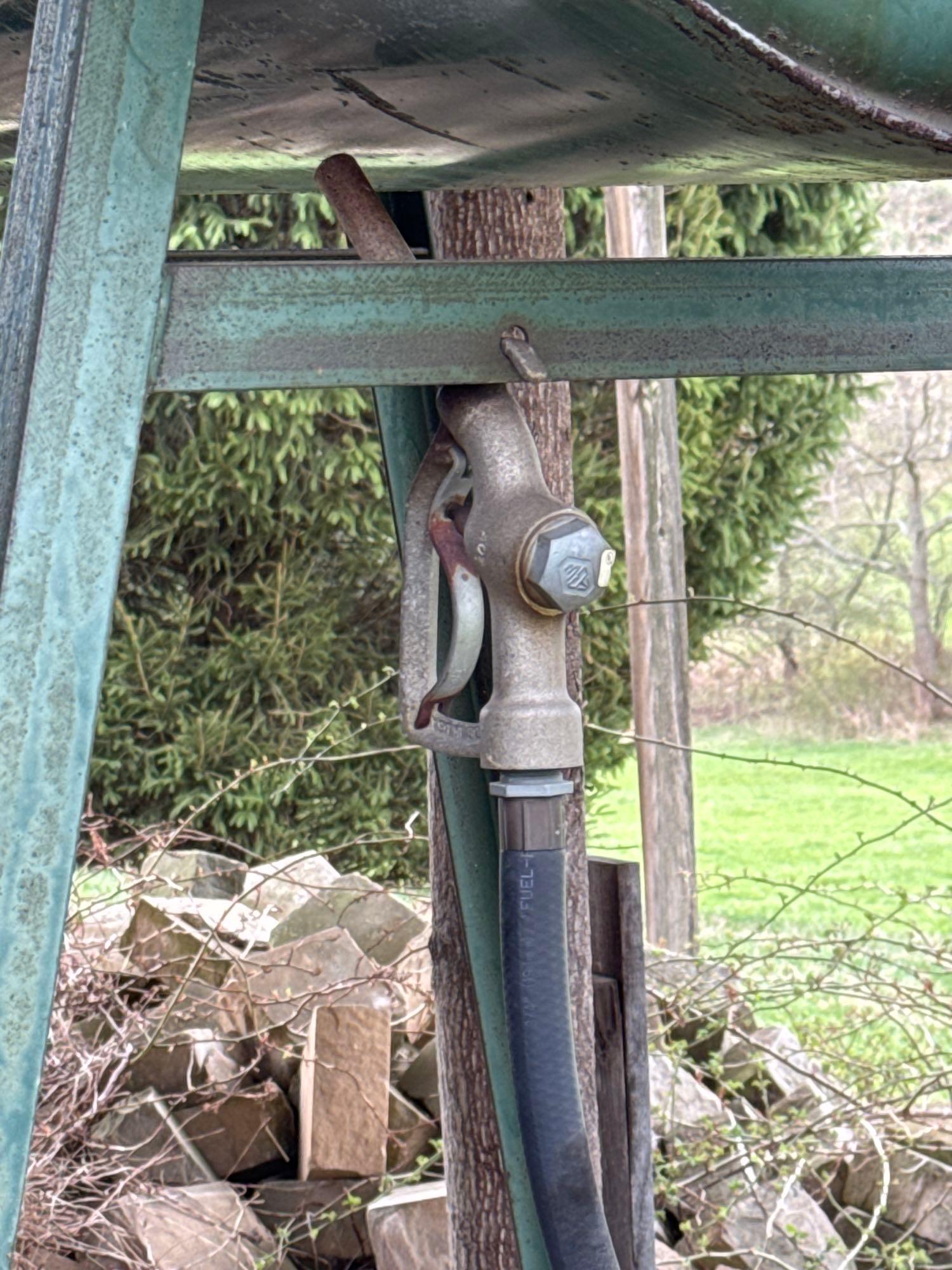 Approx 200 Plus Gal Gravity Flow Upright Fuel Tank