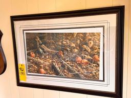 Signed Grouse Framed Print
