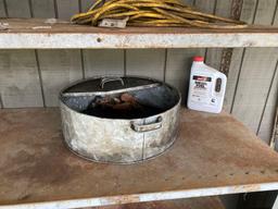 9ft Metal Shelf w/ Contents
