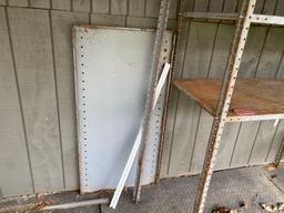 9ft Metal Shelf w/ Contents