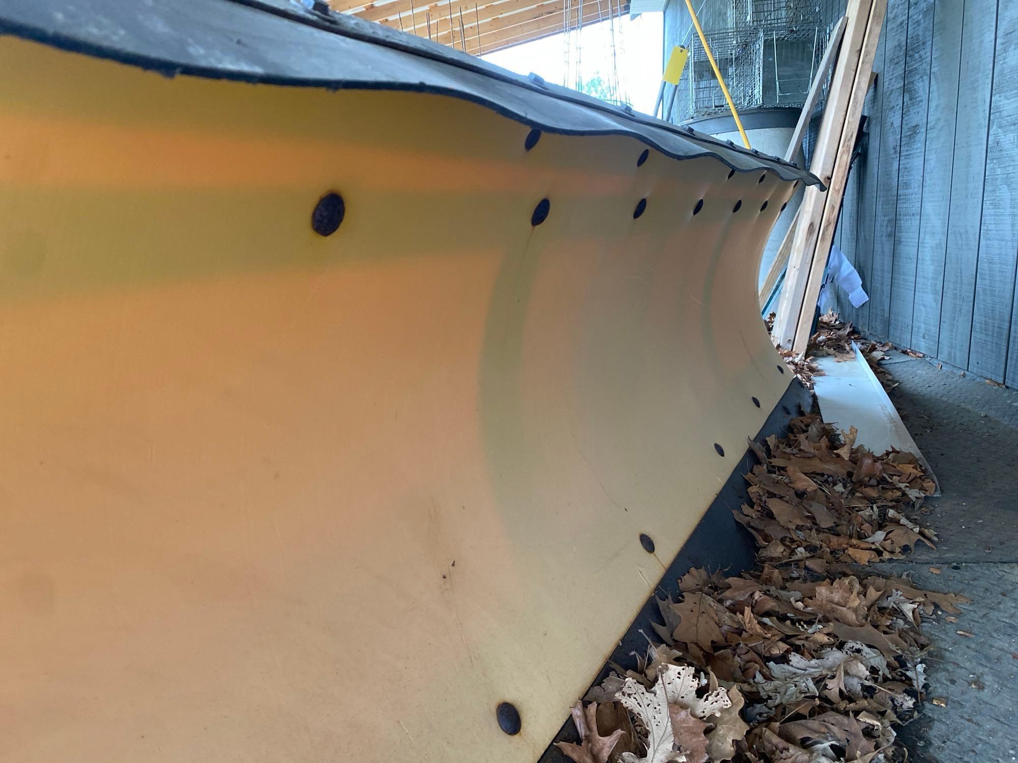 8ft Snow Plow w/ Quick-Tach Loader Plate