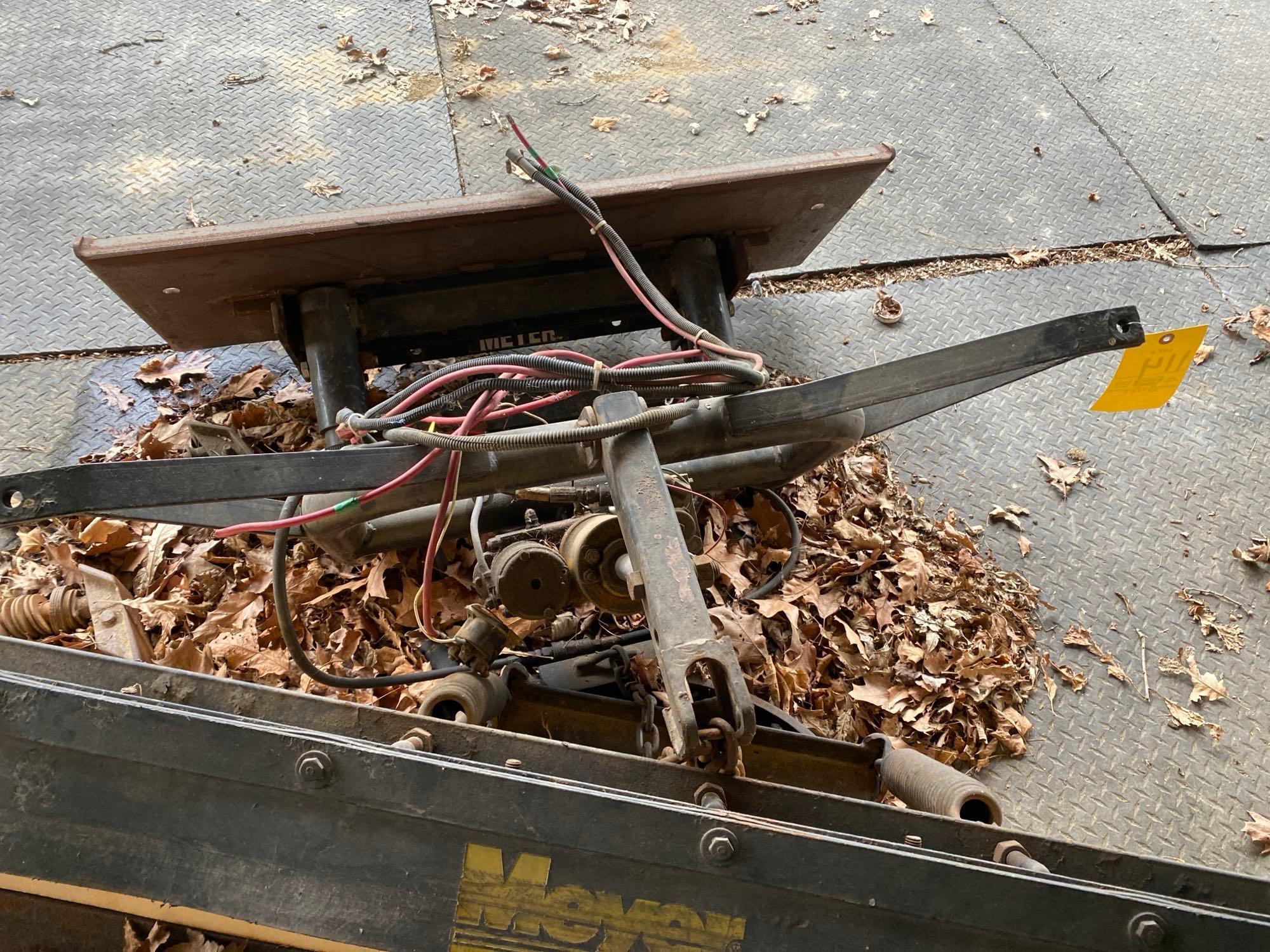 8ft Snow Plow w/ Quick-Tach Loader Plate