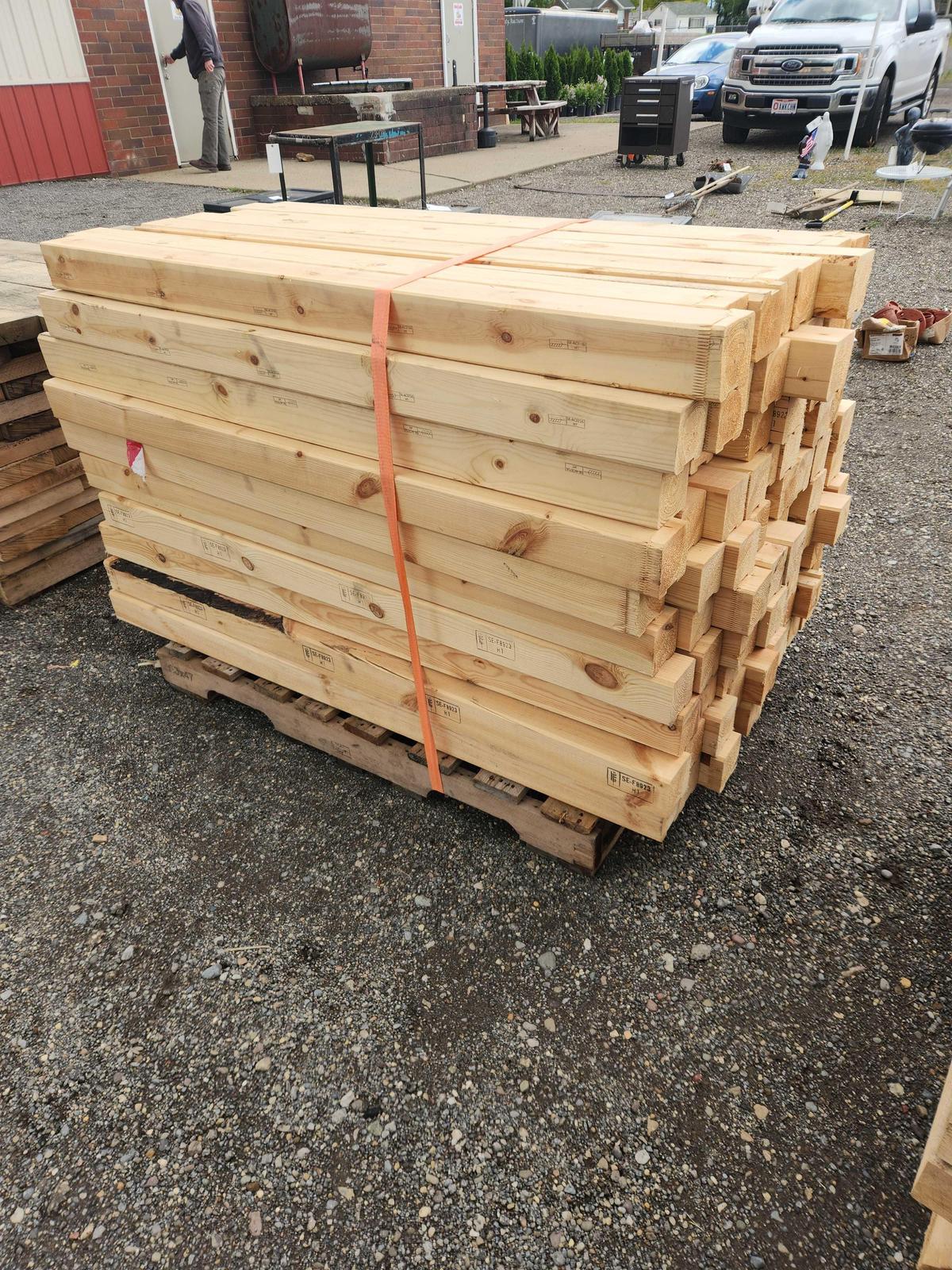 Lumber Assortment - 60 In. 4x4s