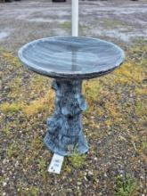 Cement Bird Bath