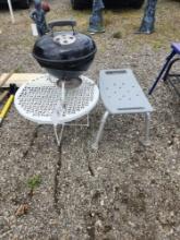 Table, Grill and Seat