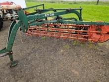 New Idea rollabar hay rake, field ready