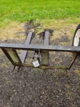Set of 3pt pallet forks