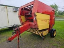 New Holland 853 round baler, twine, field ready