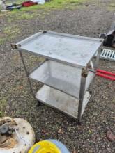 Stainless Steel Serving Cart