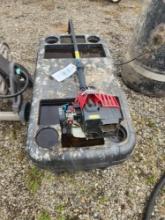 Hyper Tough Weedwacker & Plastic Storage Bin