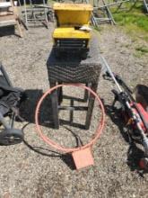 Basketball Rim, Outdoor Wicker Stand, Tonka Truck