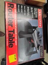 New Craftsman router table