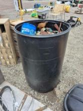 Barrel of Scrap Metal