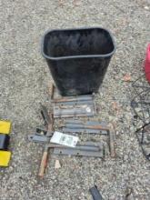 Metal Latches, Trash Can