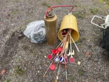 sprayer and driveway markers