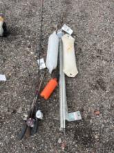 fishing poles and adjustable tent poles