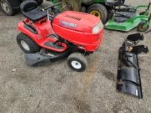 Troybilt super bronco mower with blade, runs