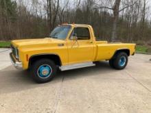 Sharp, original one-owner 1979 Chevy Custom Deluxe 30 cab & Chassis